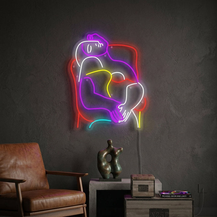 "Il Sogno Di Pablo Picasso" Insegna al neon
