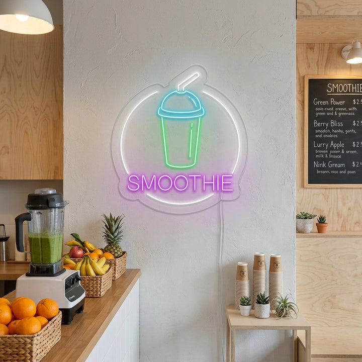 "Smoothie" Insegna al neon