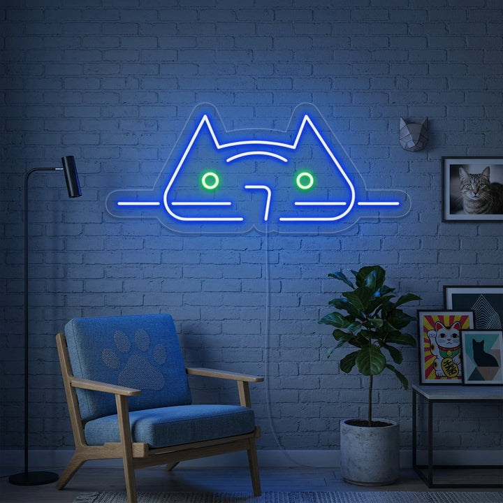 "Gatto Cool" Insegna al neon