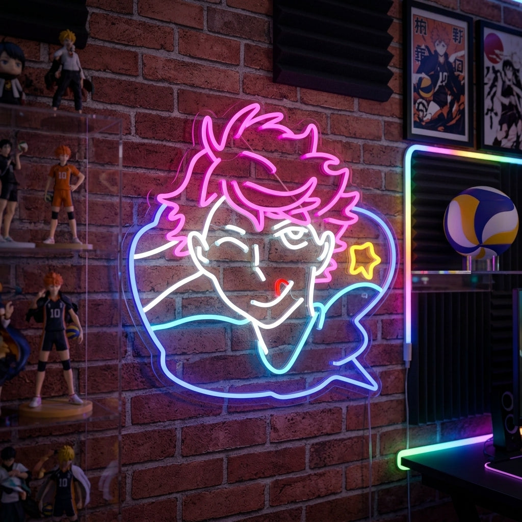 "Anime Di Oikawa Tooru" Insegna al neon