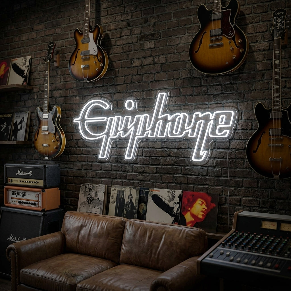 "Epiphone" Insegna al neon