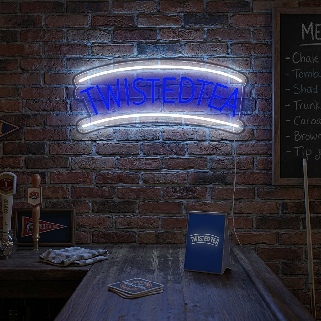 "Bar Twisted Tea Vintage" Insegna al neon