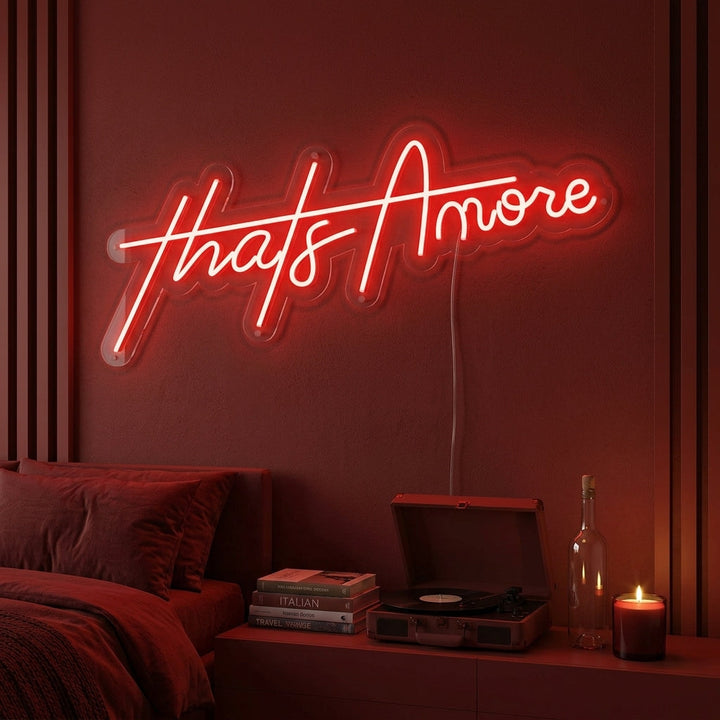 "Thats Amore" Insegna al neon