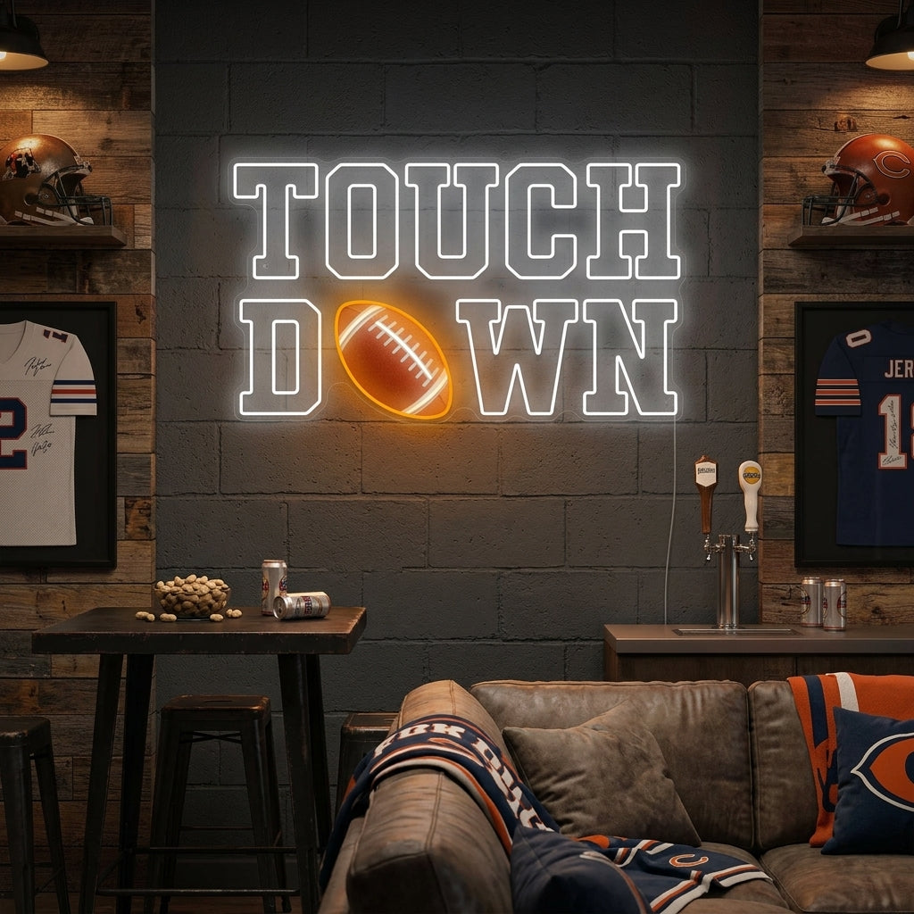 "Touchdown" Insegna al neon