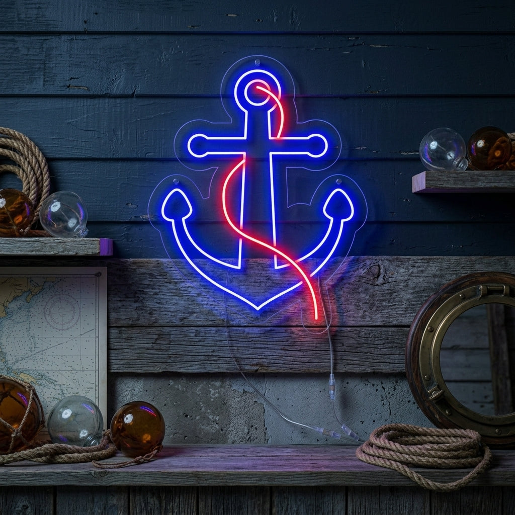 "Ancora" Insegna al neon
