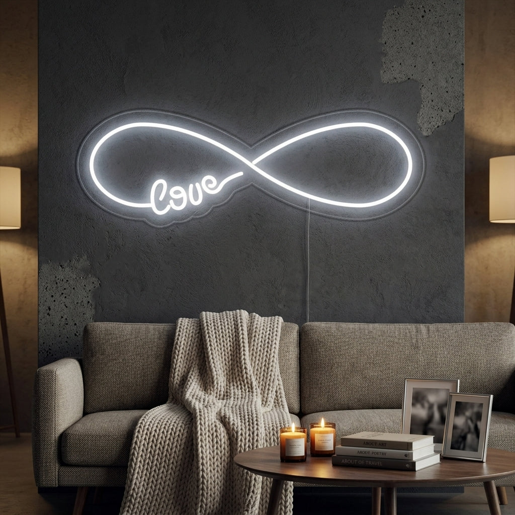 "Amore Infinito" Insegna al neon