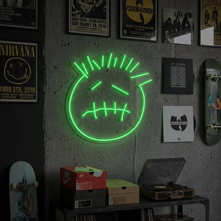 "Faccia Di Cactus Jack" Insegna al neon