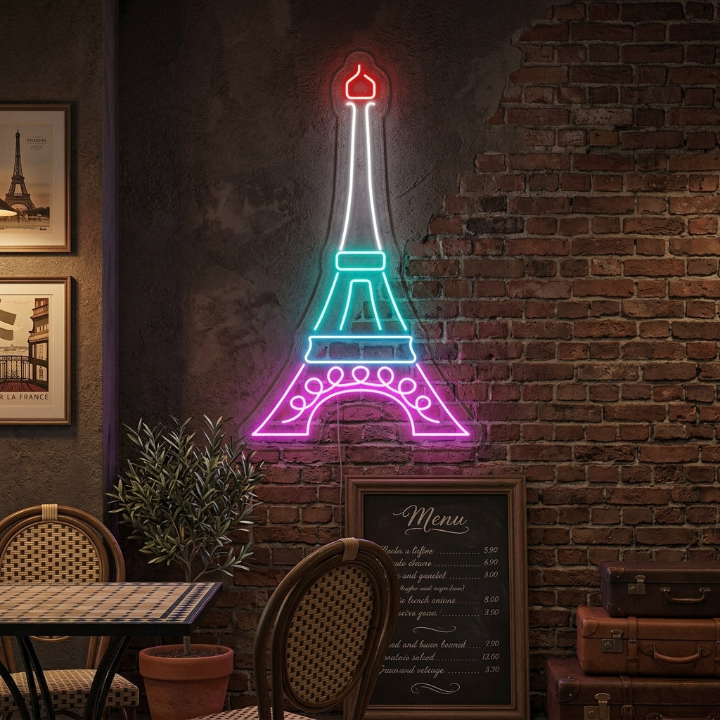 "Torre Eiffel" Insegna al neon