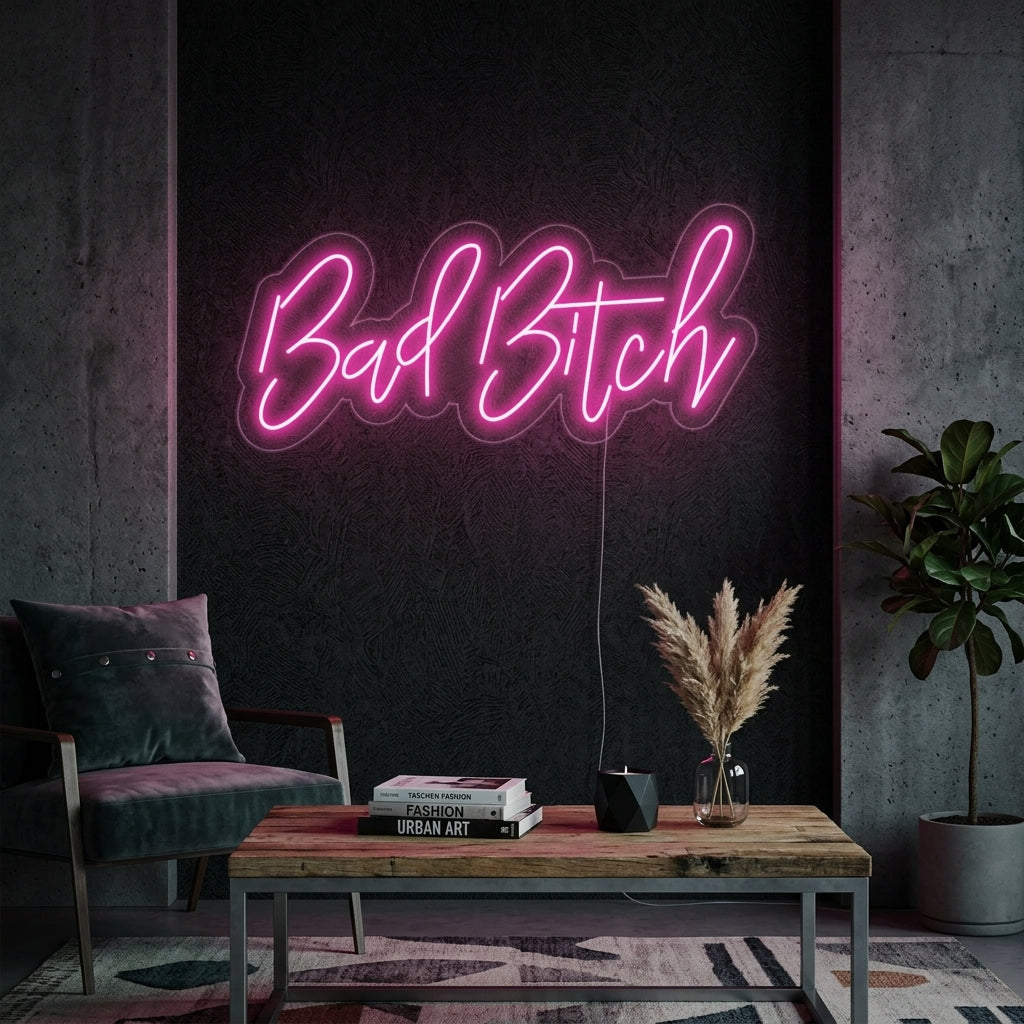 "Bad Bitch" Insegna al neon
