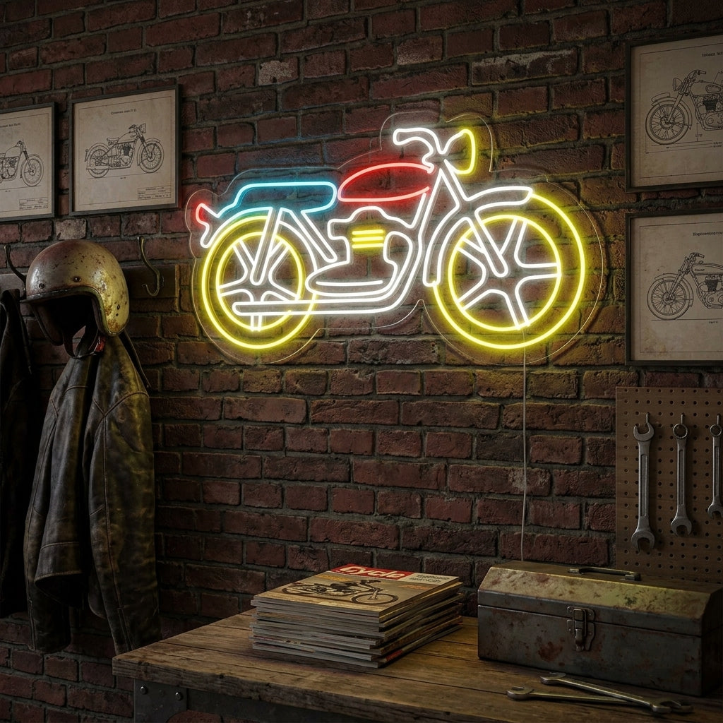 "Moto" Insegna al neon