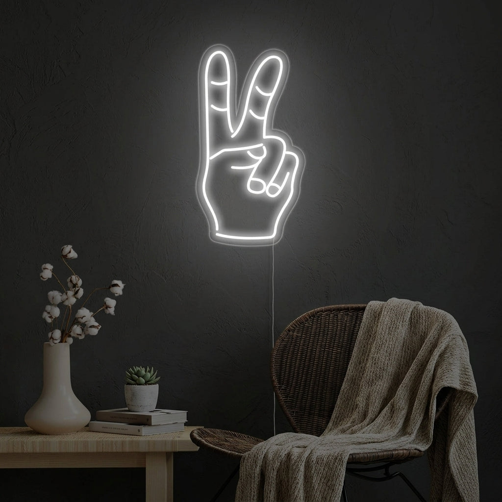 "Pace" Insegna al neon