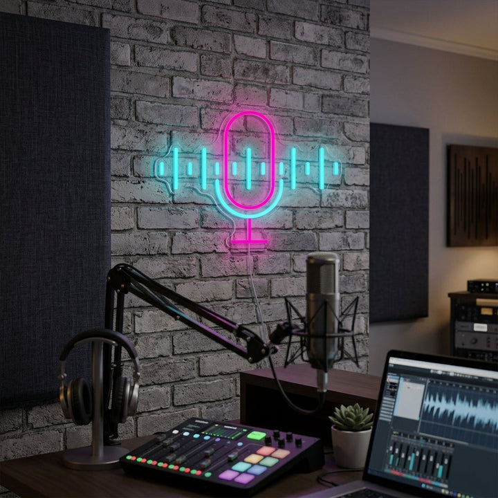 "Podcast" Insegna al neon