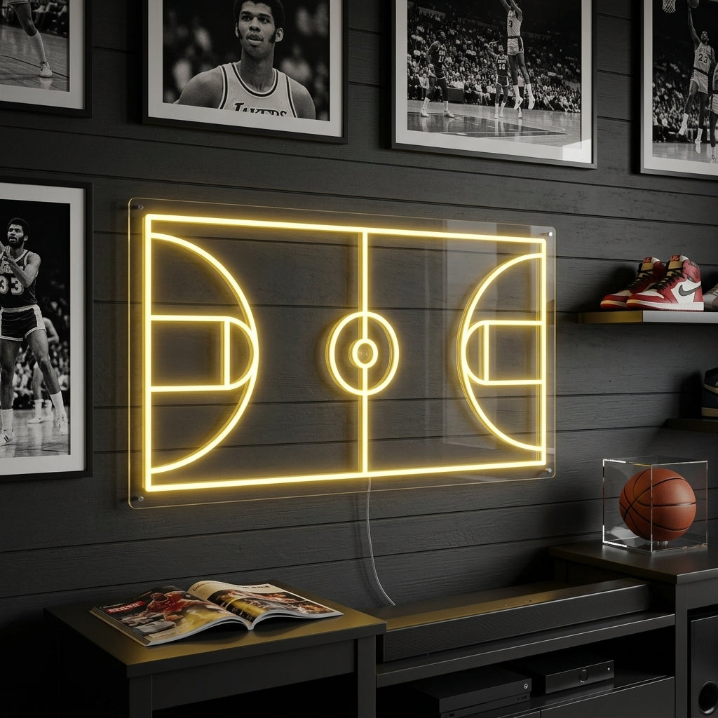 "Campo Da Basket" Insegna al neon