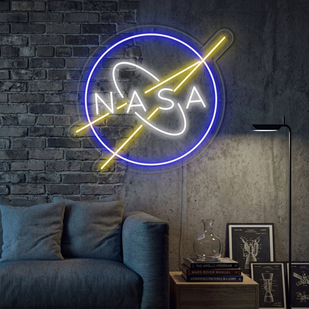 "Logo Della Nasa" Insegna al neon
