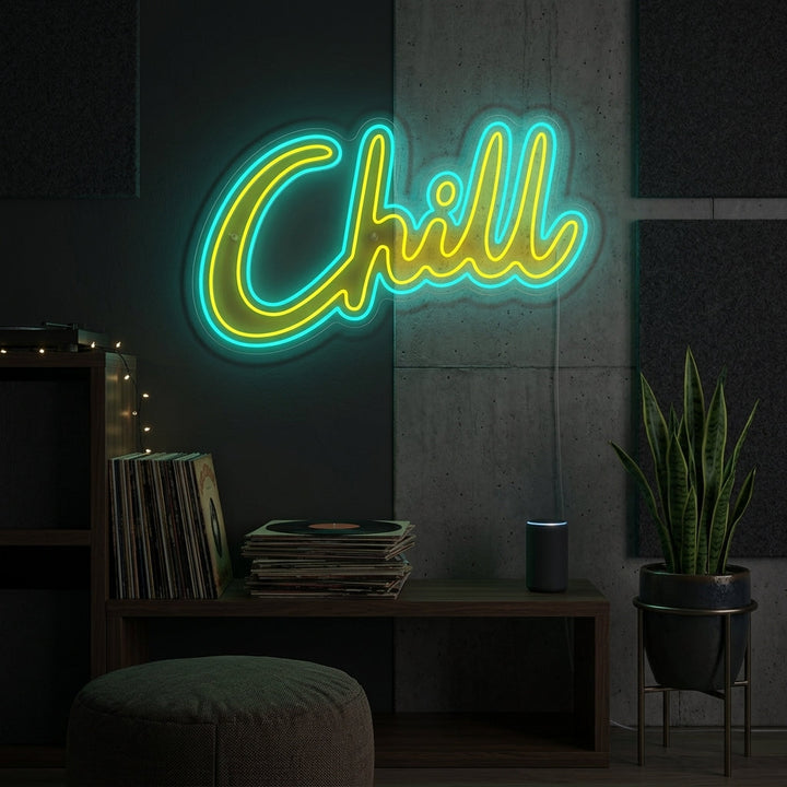 "Chill" Insegna al neon
