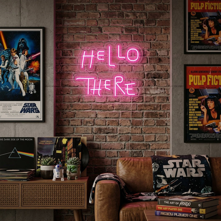 "Hello There" Insegna al neon