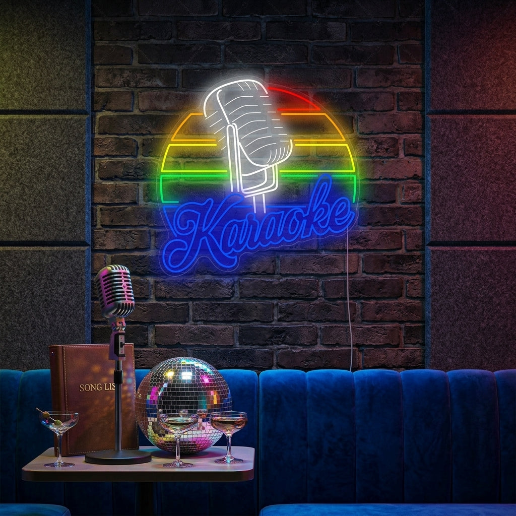 "Karaoke" Insegna al neon