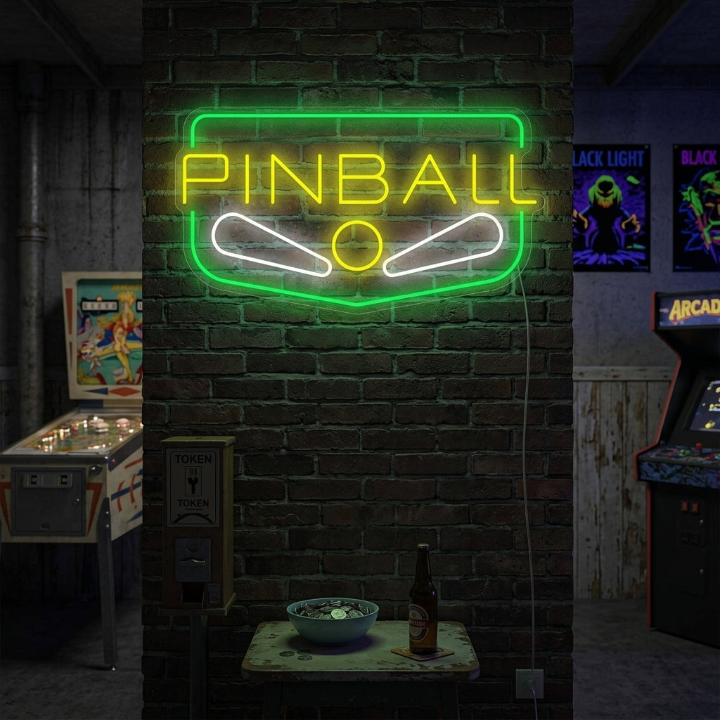 "Pinball" Insegna al neon
