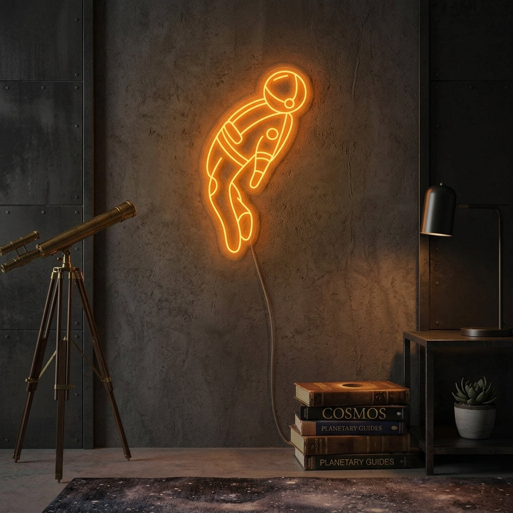 "Astronauta" Insegna al neon