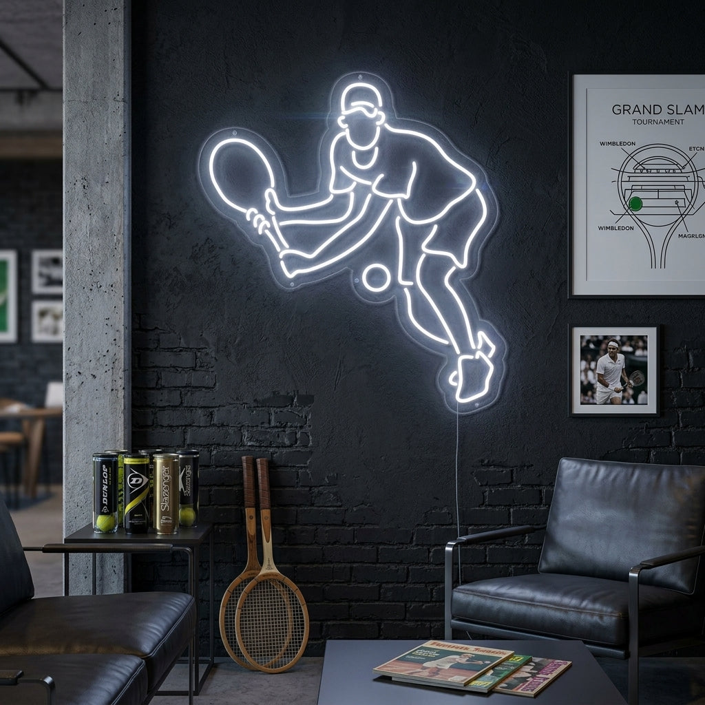 "Tennista" Insegna al neon