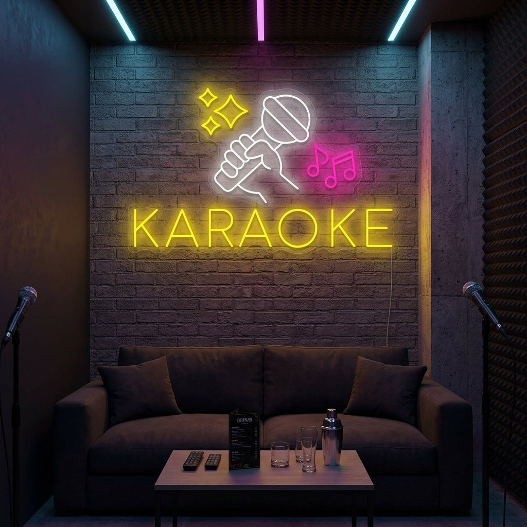 "Karaoke" Insegna al neon