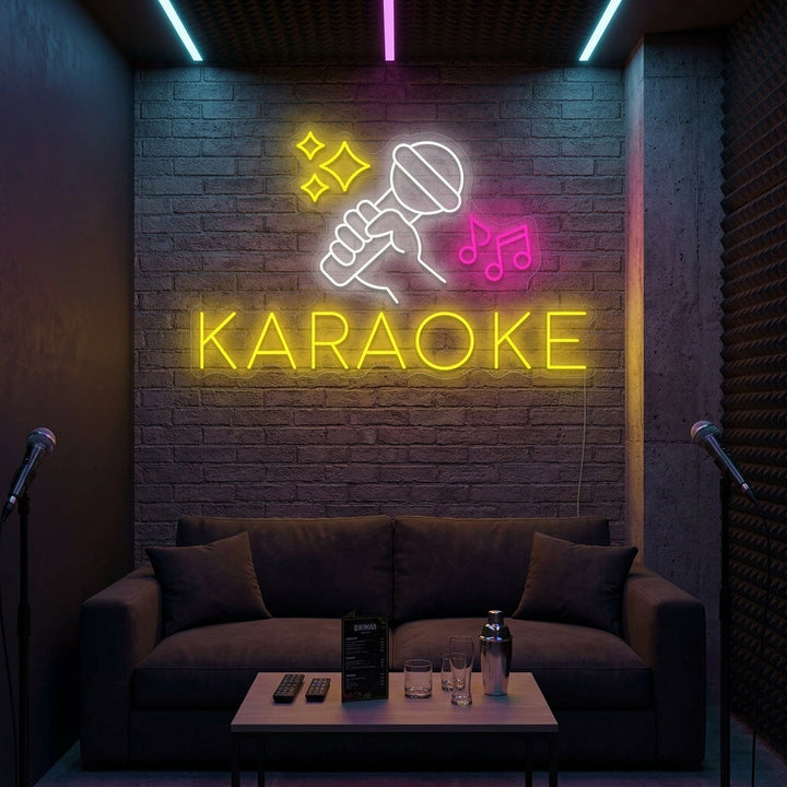 "Karaoke" Insegna al neon