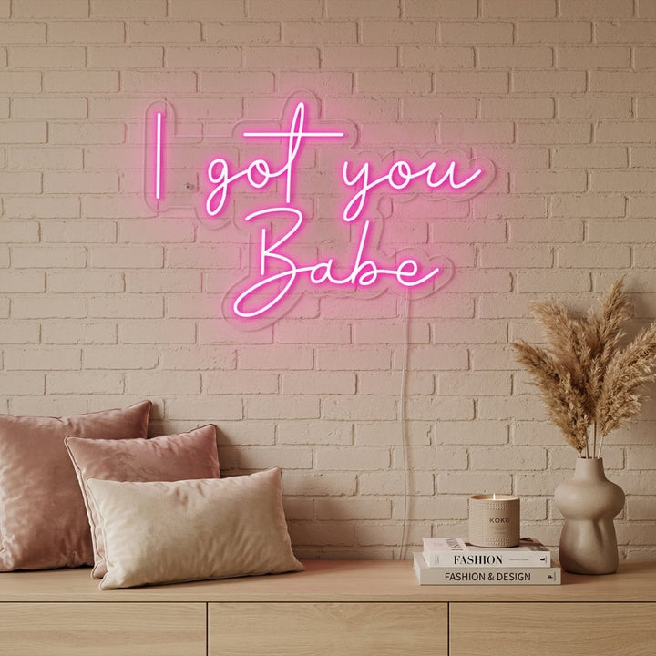 "I Got You Babe" Insegna al neon