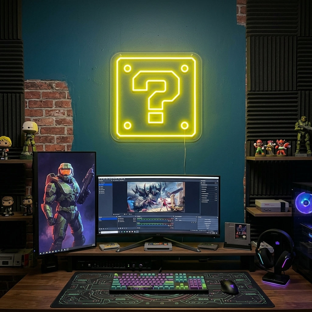 "Scatola Misteriosa" Insegna al neon