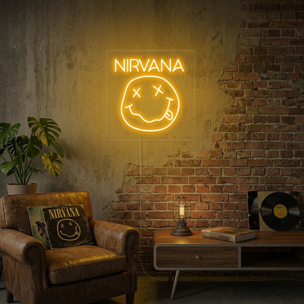 "Nirvana" Insegna al neon