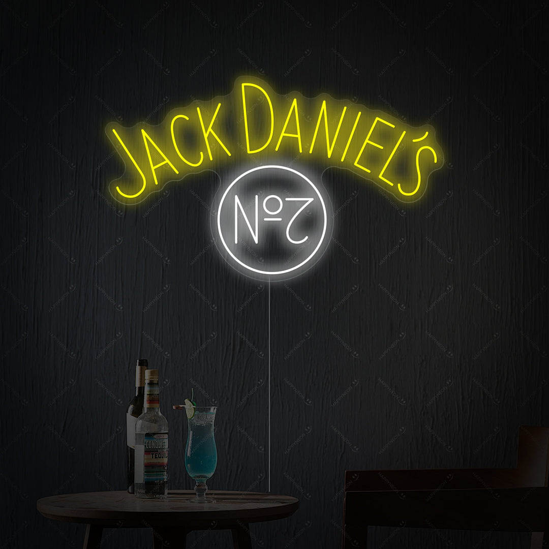 "Jack No.7" Insegna al neon