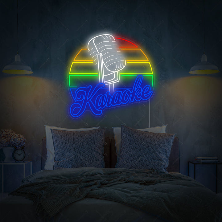 "Karaoke" Insegna al neon
