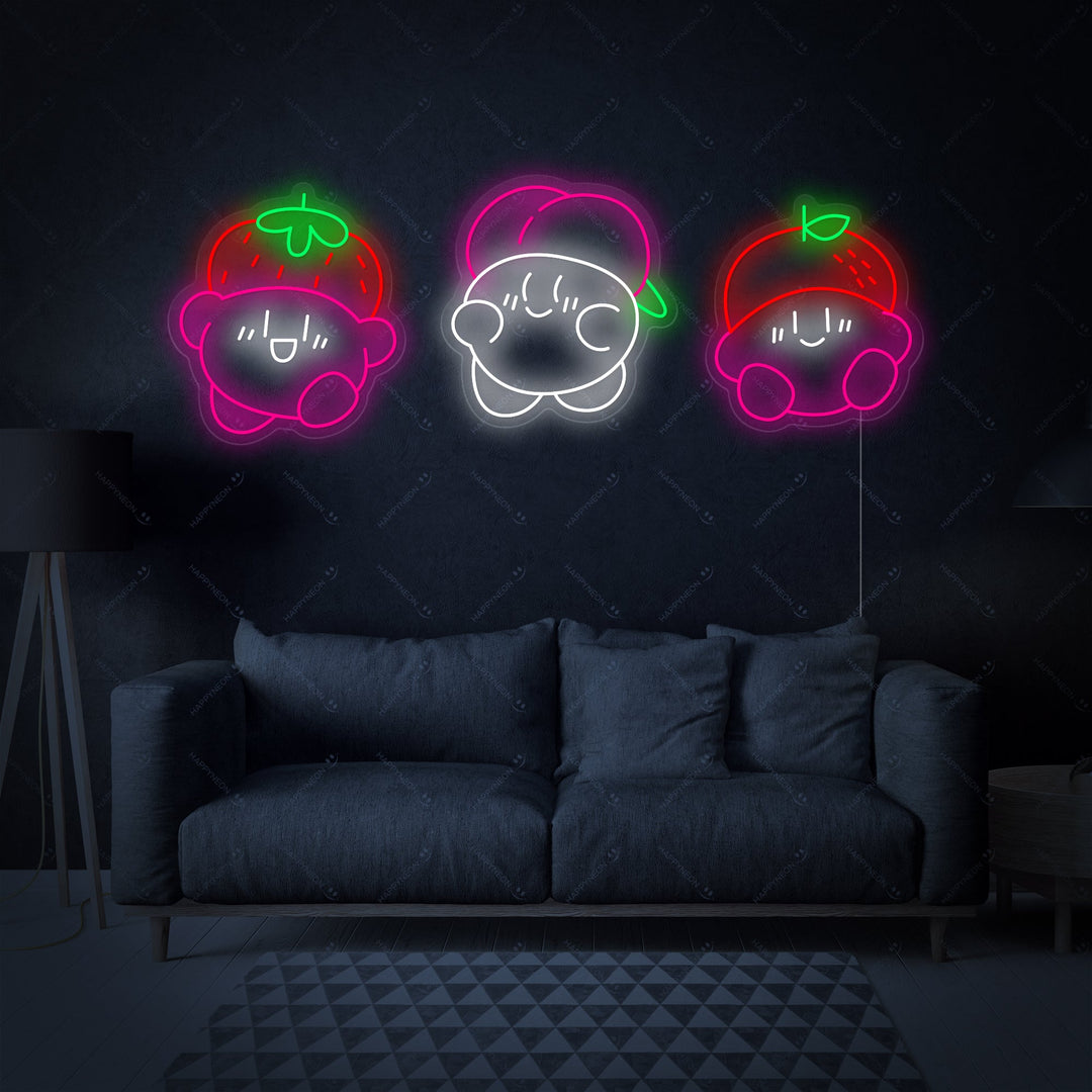 "Kirby" Insegna al neon