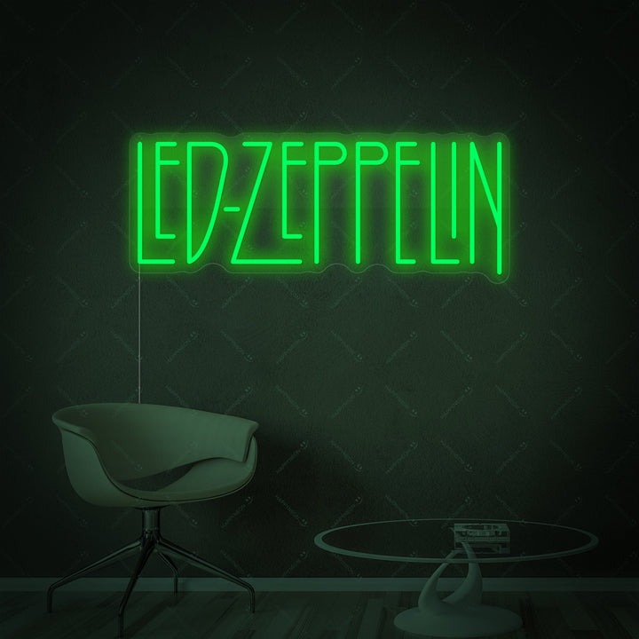 "LED Zeppelin" Insegna al neon