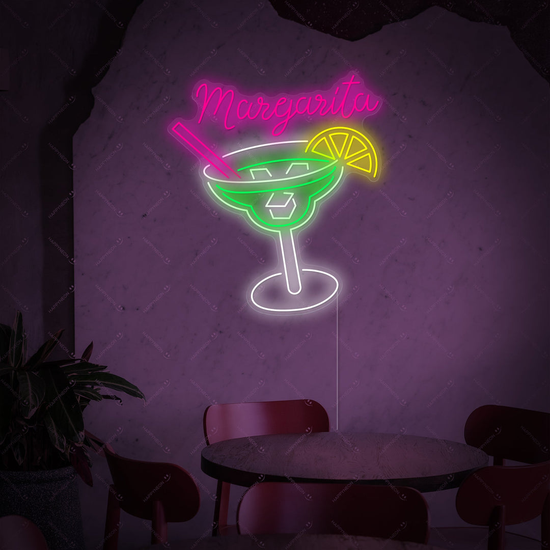 "Margarita" Insegna al neon