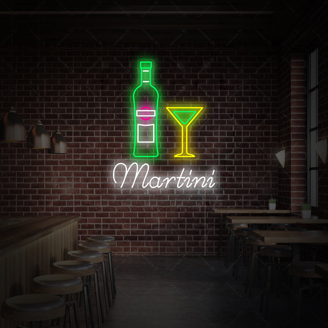 "Martini" Insegna al neon