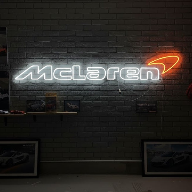 "Mclar-Car" Insegna al neon