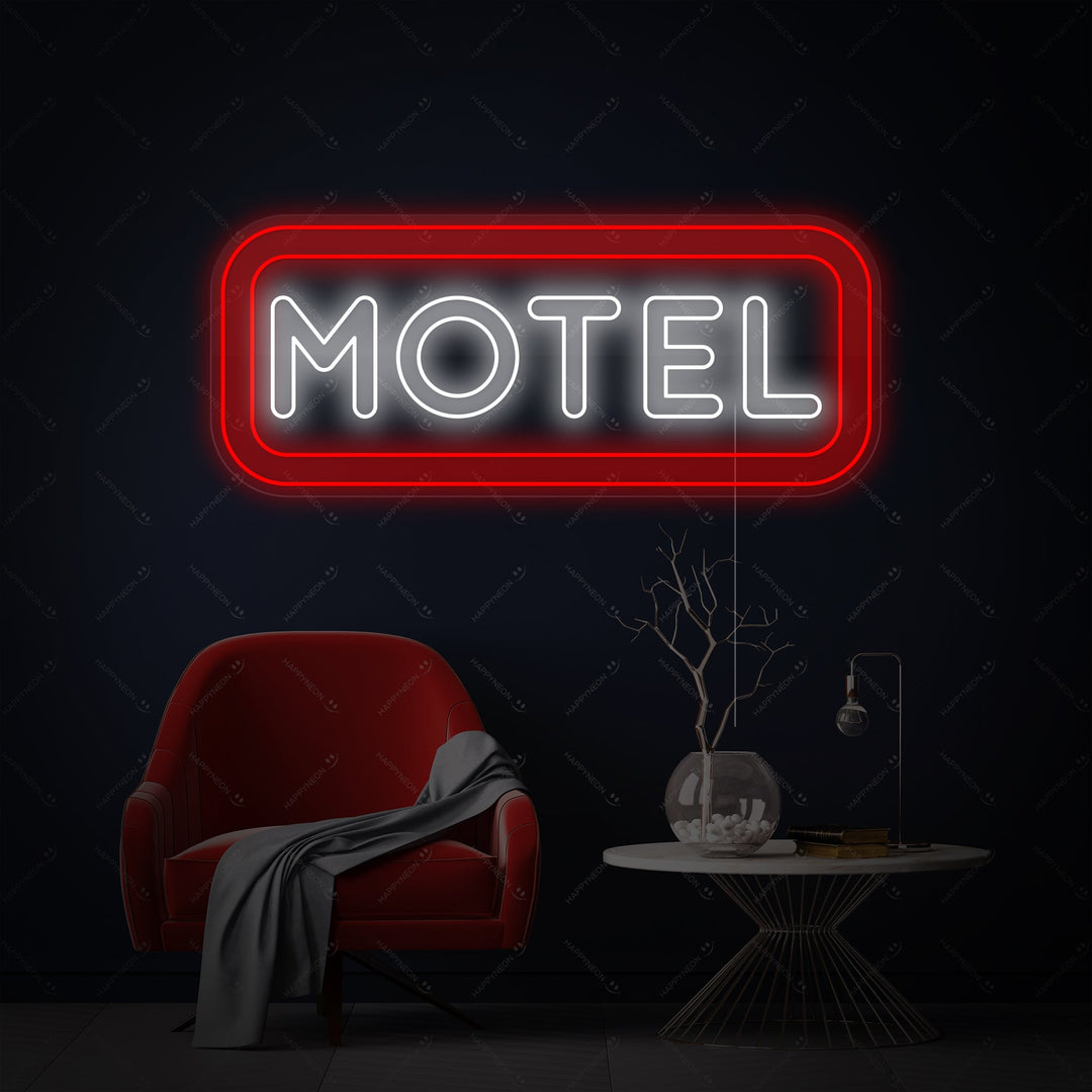 "Motel" Insegna al neon