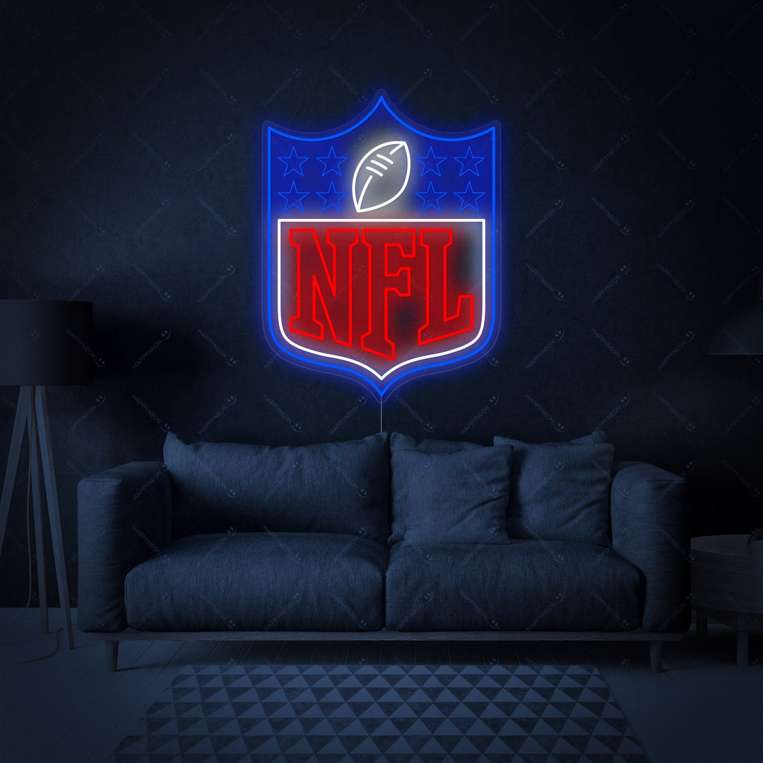 "Logo Nfl" Insegna al neon