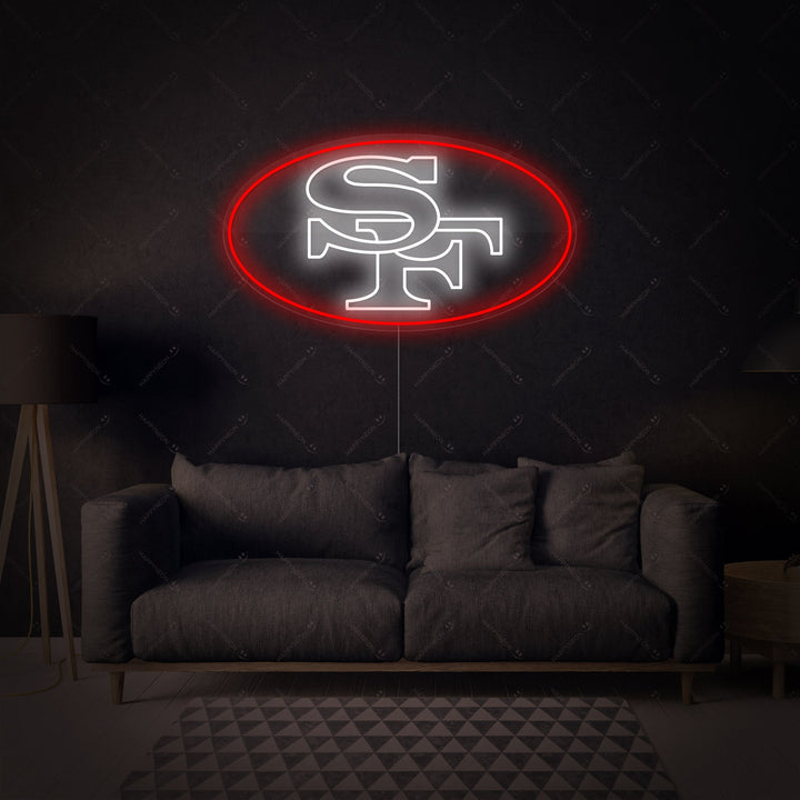 "Nfl Sf 49ers" Insegna al neon