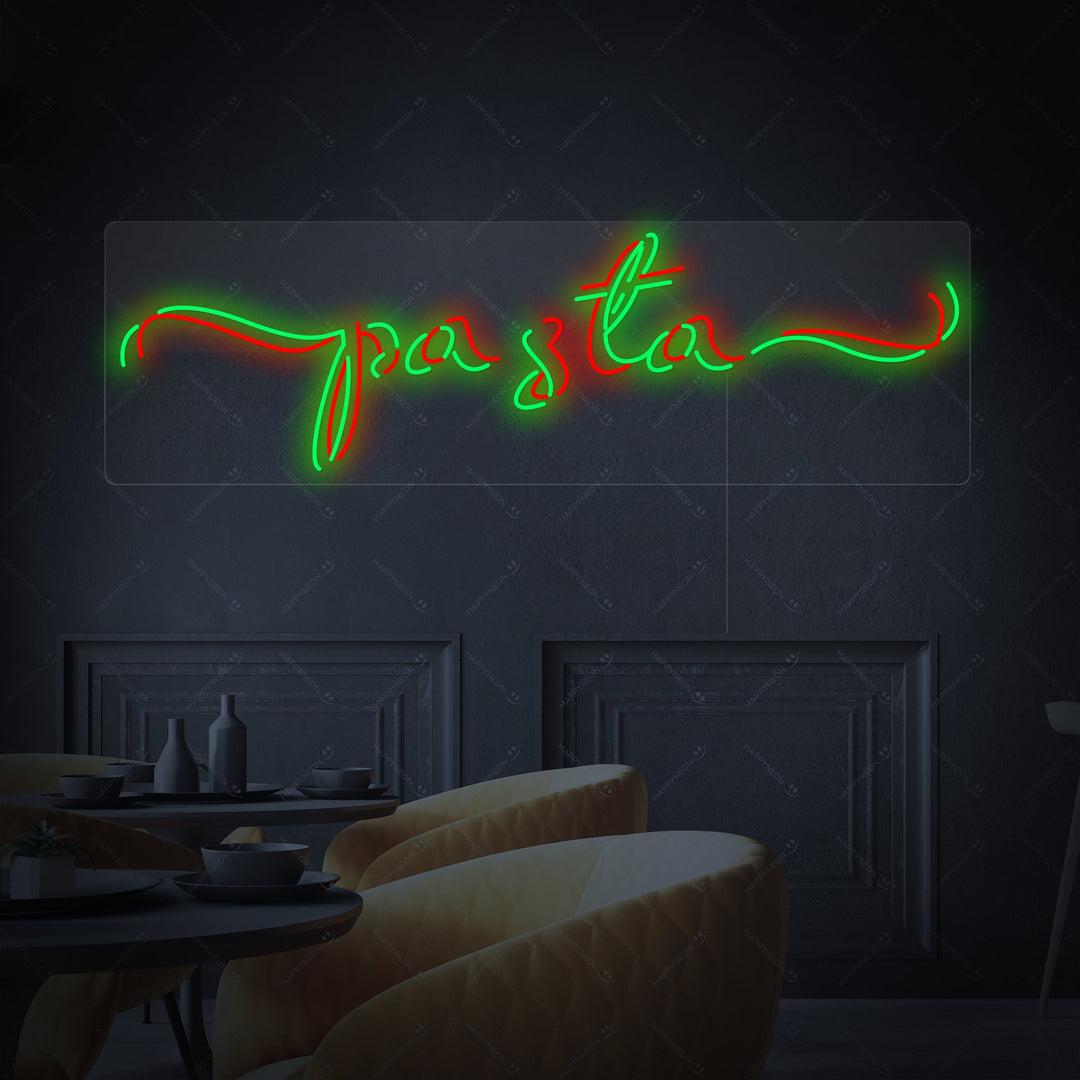 "Pasta" Insegna al neon