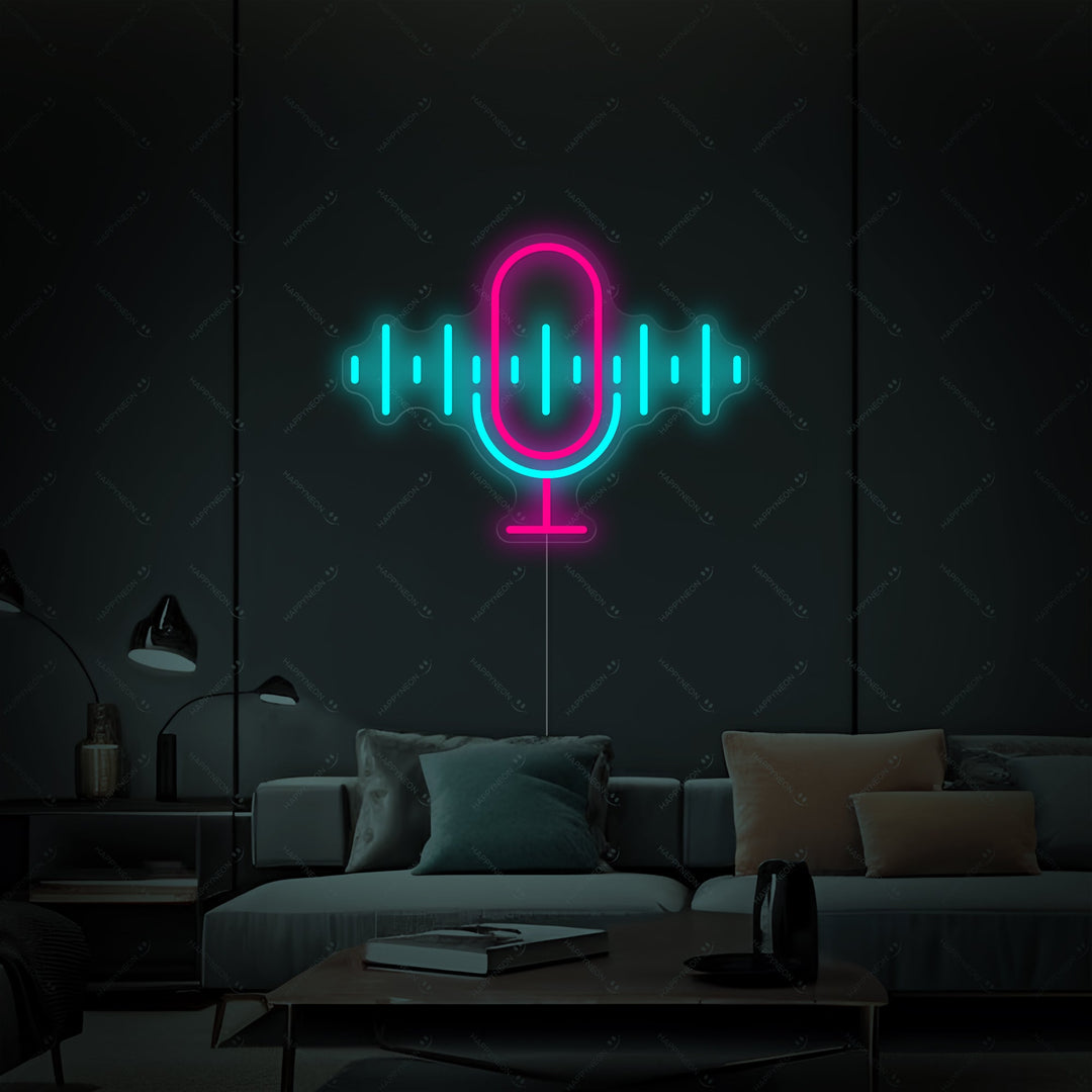 "Podcast" Insegna al neon