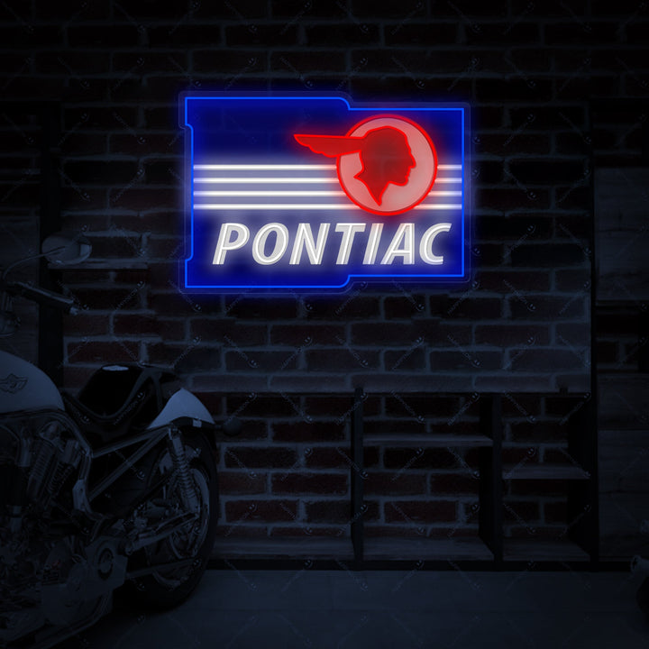 "Ponti-Car" Insegna al neon