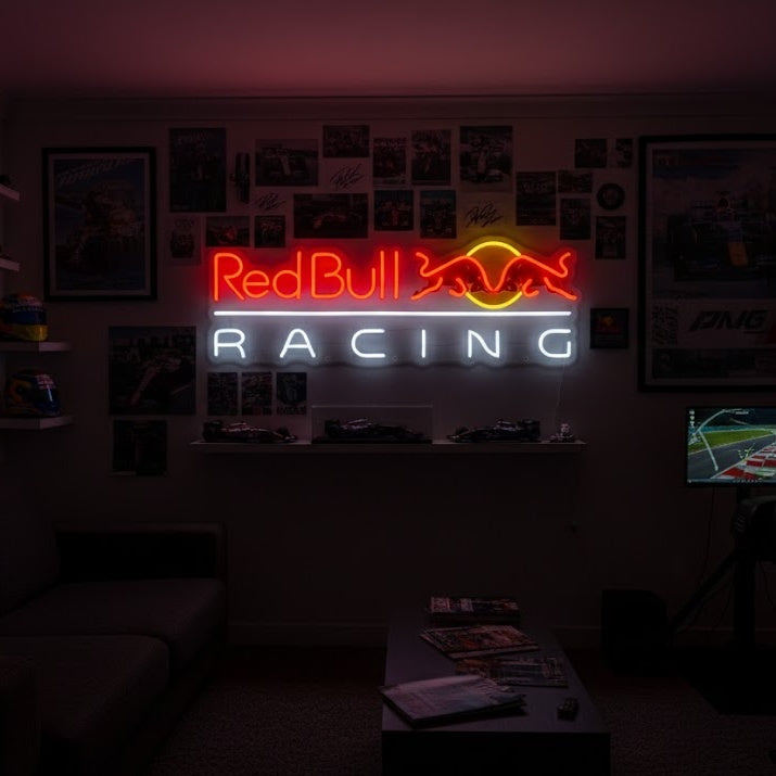 Racing Insegna al Neon, Racing Insegna LED, Racing Decorazione Garage