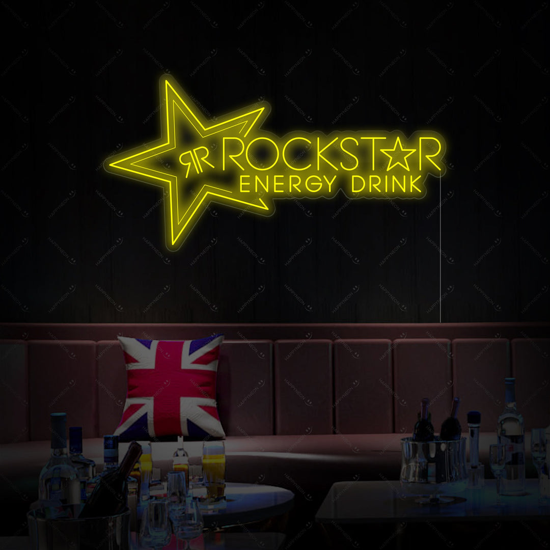 "Rockstar" Insegna al neon