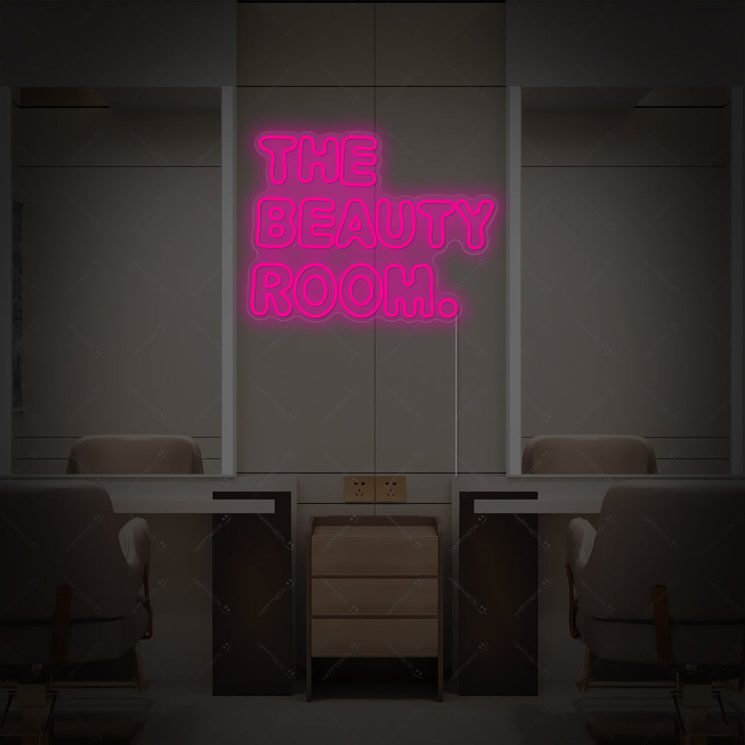 "The Beauty Room" Insegna al neon