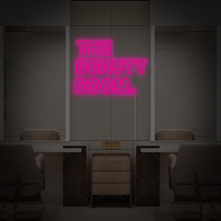 "The Beauty Room" Insegna al neon
