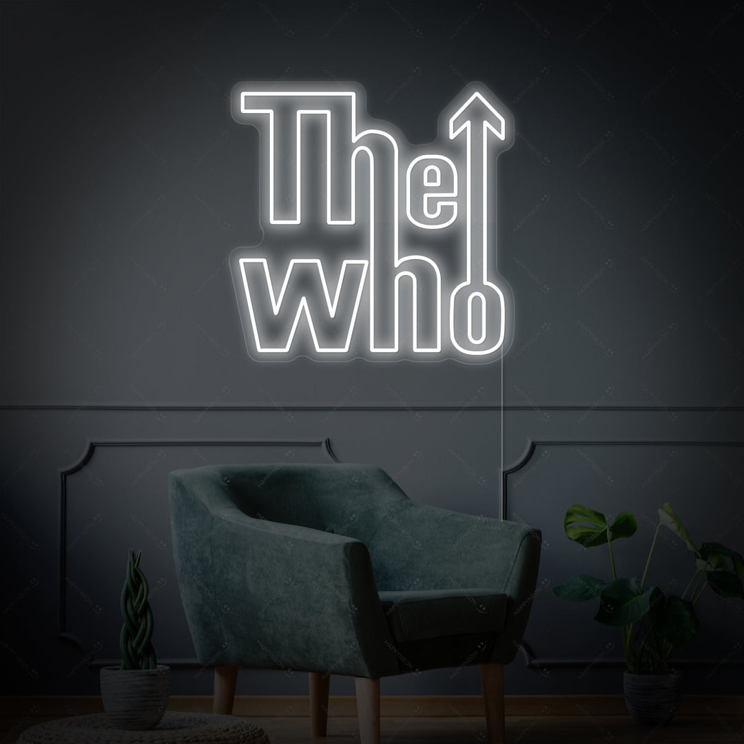 "The Who" Insegna al neon