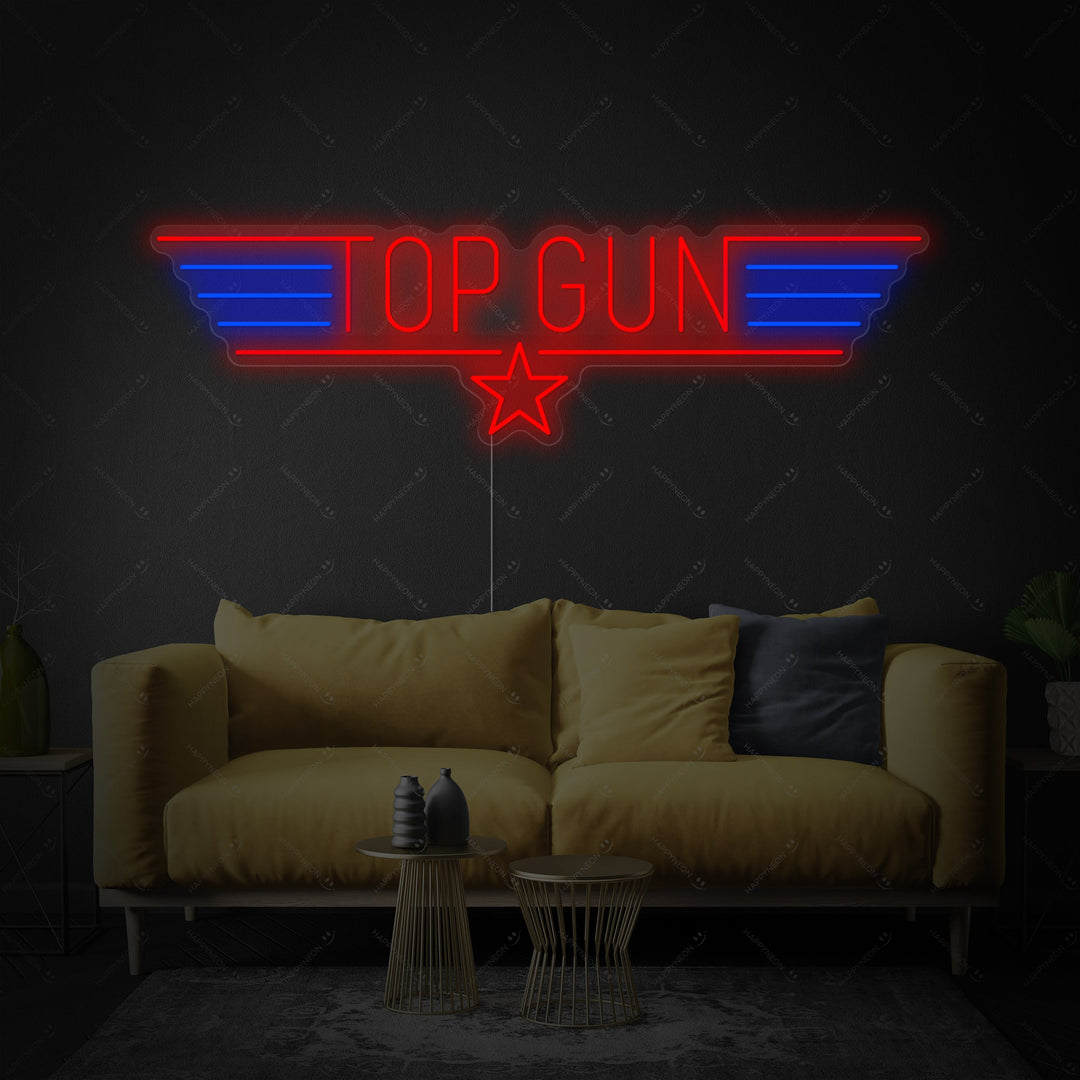 "Top Gun" Insegna al neon