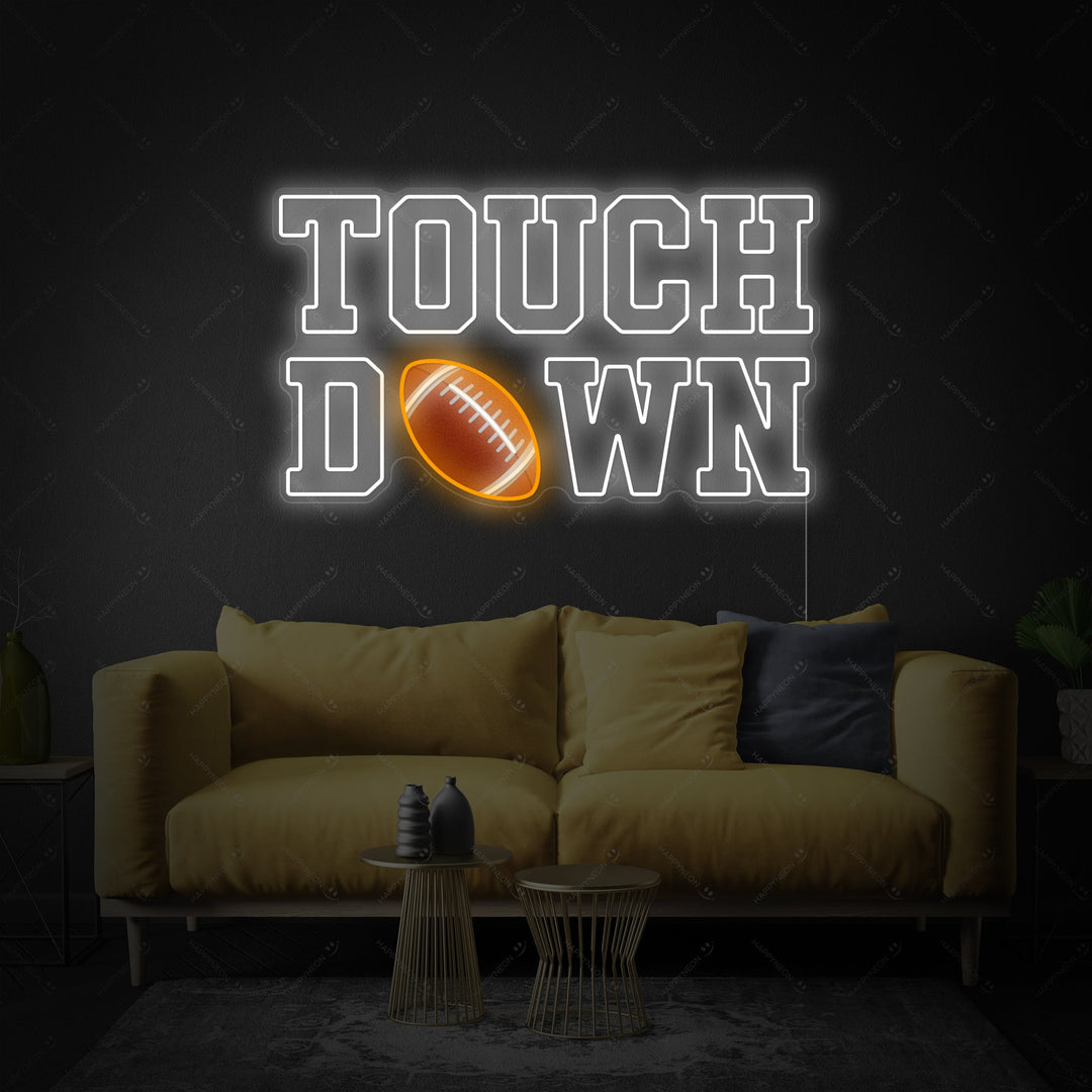 "Touchdown" Insegna al neon