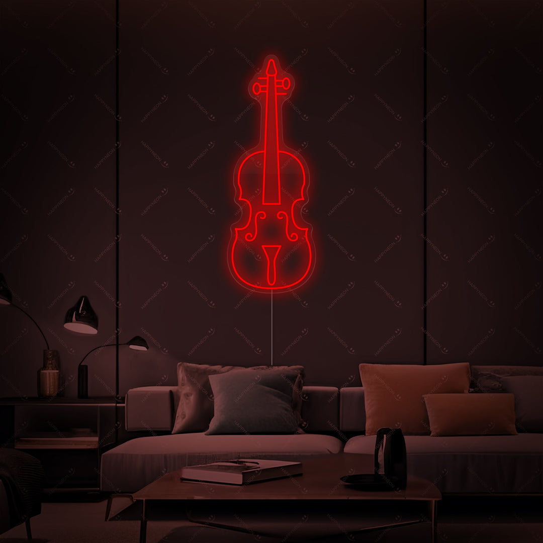 "Violino" Insegna al neon